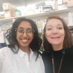 Image of Tanisha Lohia and Dr Ivana Bjedov