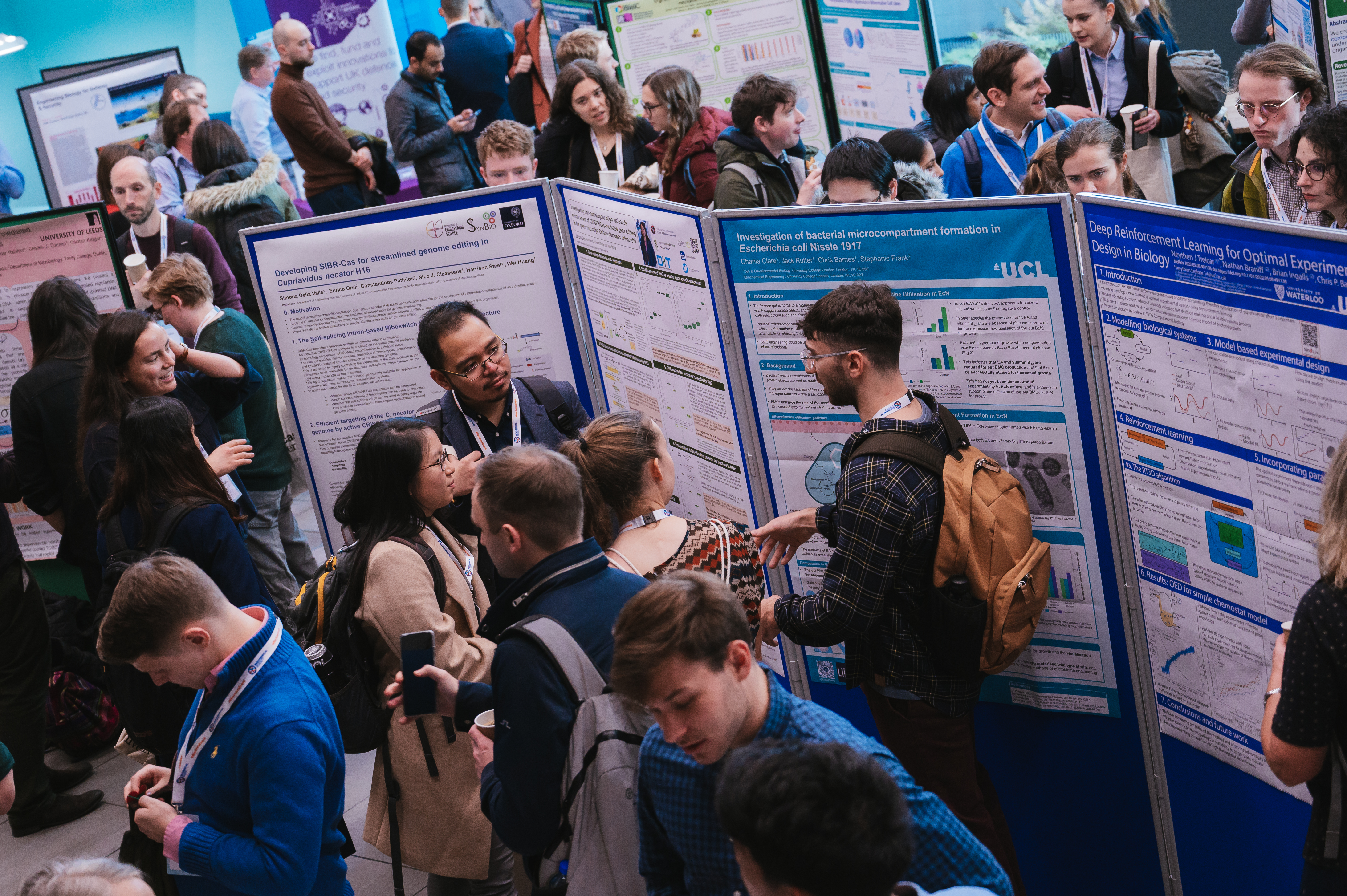 Poster exhibition at Synthetic Biology 2022