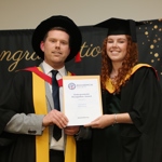 Recipient of the Undergraduate Recognition Award at graduation